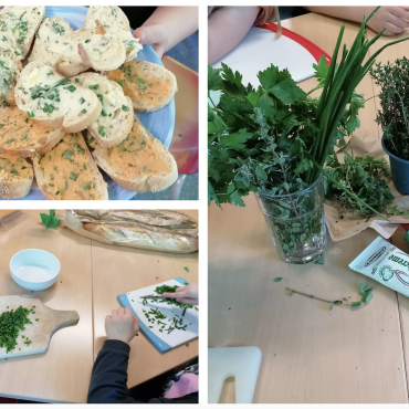 Selbstgemachte Kräuterbutter